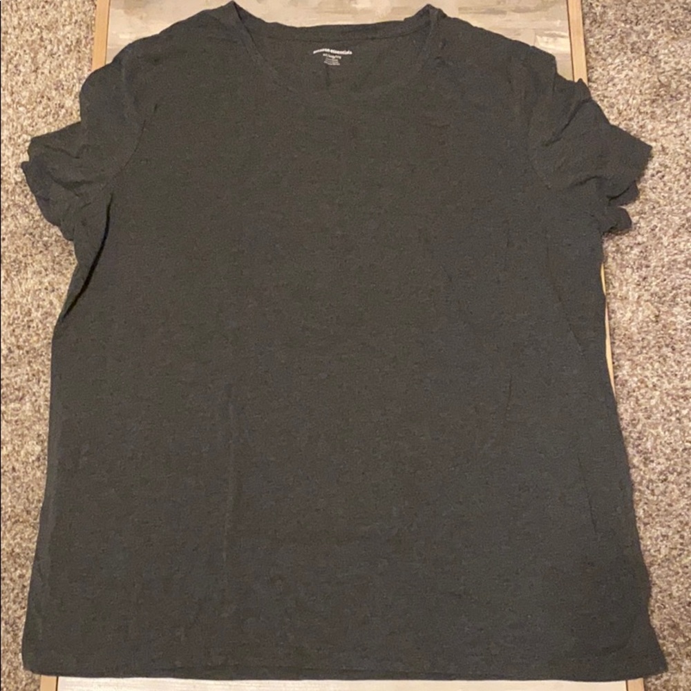Amazon Essentials Heather Gray Tee